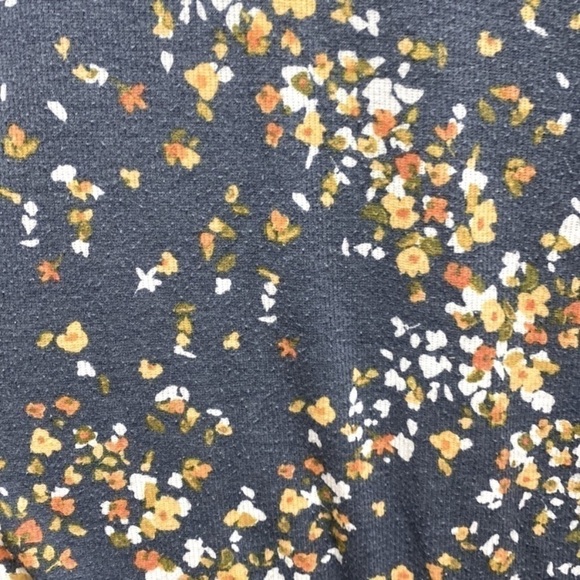 LC Lauren Conrad woman's size xs floral summer dress with tie arms - Picture 7 of 8